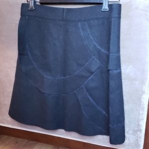 Vivienne Tam Skirt w/ Scalloped Cuttouts , Sz: P/1.